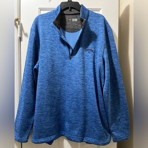 Callaway Heathered Blue Pullover